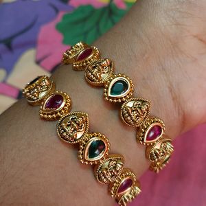 Lakshmi Bangle With Multistone. New 2.6