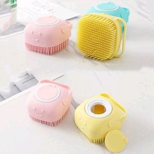 Portable Silicone  Bath Massager Or Scrubber