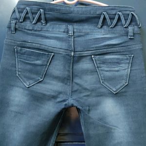 Ladies Jeans 👖 Dark Blue Color