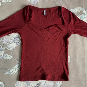 Sweetheart Neck Top Women