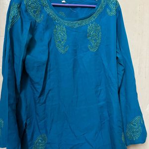 Blue Kurti