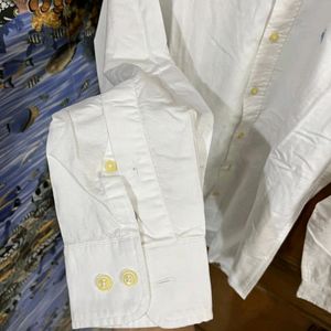 BROOKS BROTHERS WHITE COTTON SHIRT