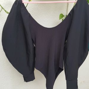 Zara Black Bodysuit