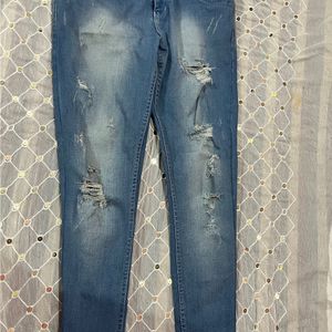 Skinny Mid Rise Jeans