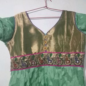 GREEN ANARKALI