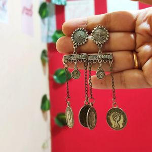 Silver Drop Earrings