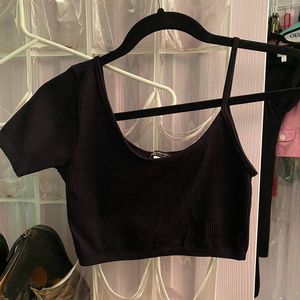 Zara One Shoulder Top