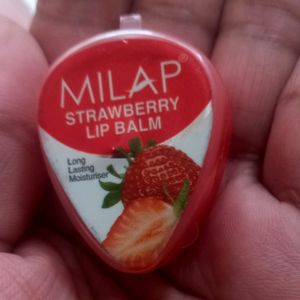 Milap Strawberry Lip Blam Pack Of 12