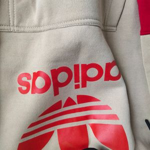 Men's Kangaroo pocket hoodie Adidas Logo Printed