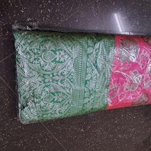 New Satin Banaras Saree