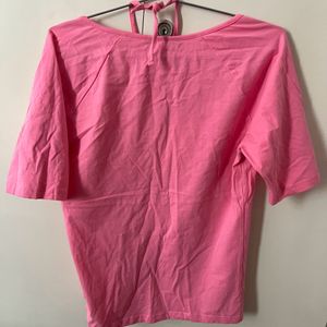 Pink T-shirt Top