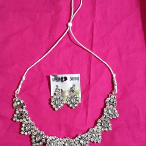 Trendy Silver Necklace