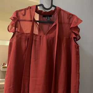 Forever 21 Top | Rust Colour