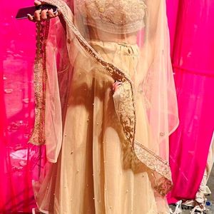 Golden Wedding Lehenga