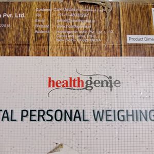 Healthgenie Digital Weighing Scale Bmi, Stone, Kg,