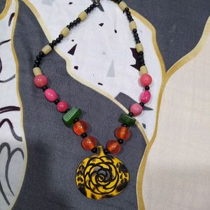 Used Bead  Necklace