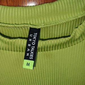 Tokyo Talkies Bodycon Green Dress - New Unused