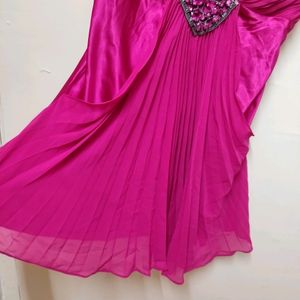 Imported Dark Pink Mini Dress