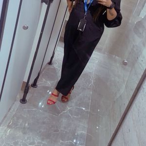 Imported black jumpsuit