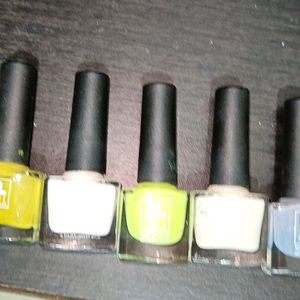 Nailpaint 5 Different Shades