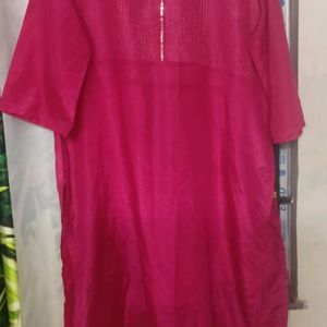 Aurelia Pink Kurta Size- XXL