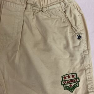 Kids Shorts - Beige