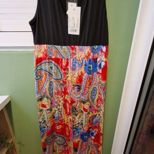 Maxi dress In Vibrant Colors