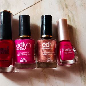 Four Colours Nail Polish