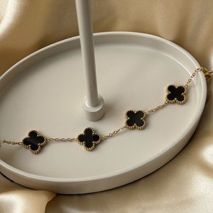 Black Clover Bracelet Anti-tarnish