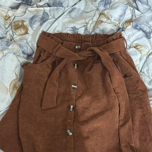 adjustable dark academia skirt A line