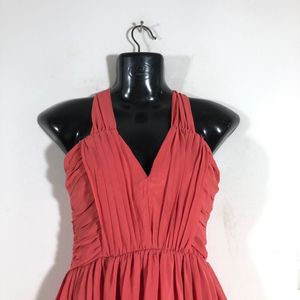 Peach Casual Dress (Women’s)