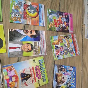 25 English Hindi Comedy Kids Movie Dvds Cds