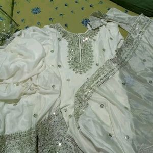 Sharara partywear Kurta set