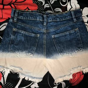 Brand New Denim Shorts With Tag