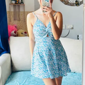 Floral Print Skater Dress