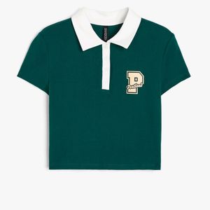 H&M Polo Crop Tee