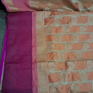 Completely New Beautiful Banarasi Silk Saree.