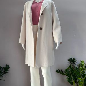 White Premium Overcoat