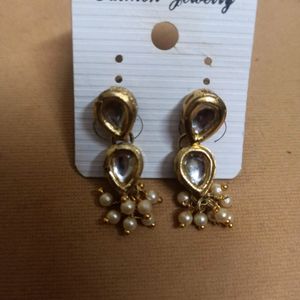 two pair of earrings