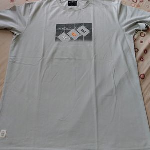 Grey Colour Mens Tshirt