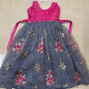 Babygirl Stitched Gown/frock