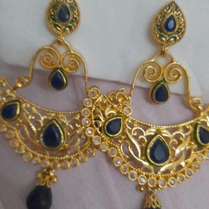 Beautiful Party Wear Stone Dangler Earrings