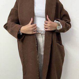 Long Brown Coat