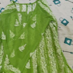 Lucknawi Chikankari Kurta With Shameez