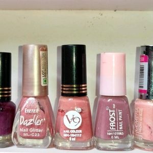 Seven Nail Colors (Pack Of 7)