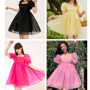 Organza Mini Frock