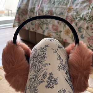 Faux Fur Foldable Big Earmuffs For Winter