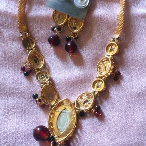 Necklace Set With Earrings