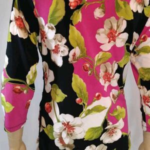 Beautiful Flowers Print Top