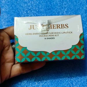 Just Herbs Ayurvedic Mini Lipsticks Kit 💞❤